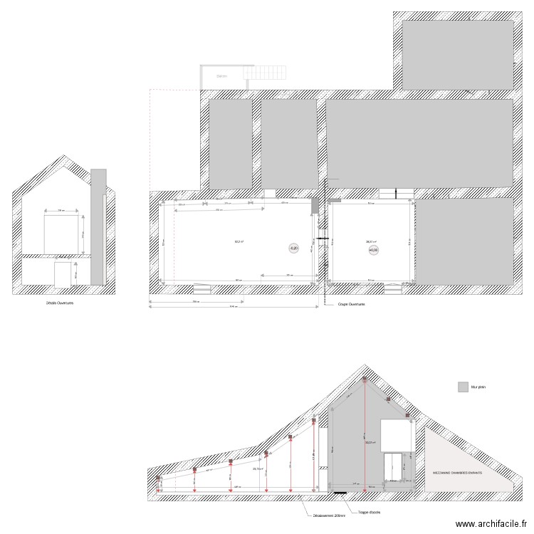 APPARIGLIATO EXISTANT V2. Plan de 0 pièce et 0 m2