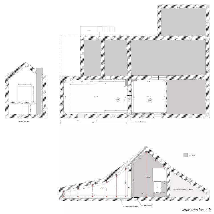APPARIGLIATO EXISTANT V2. Plan de 