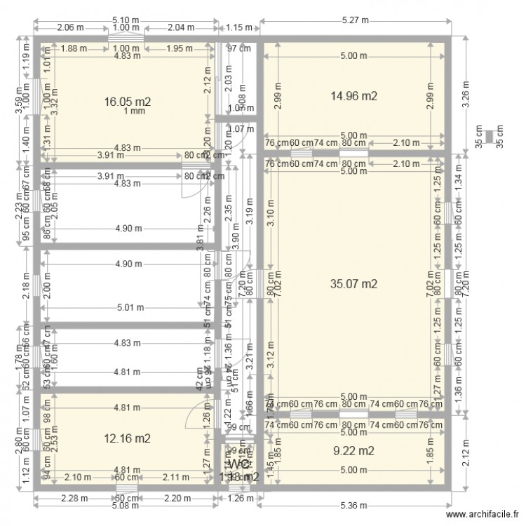 PLAN DE NOTRE MAISON 3. Plan de 0 pièce et 0 m2