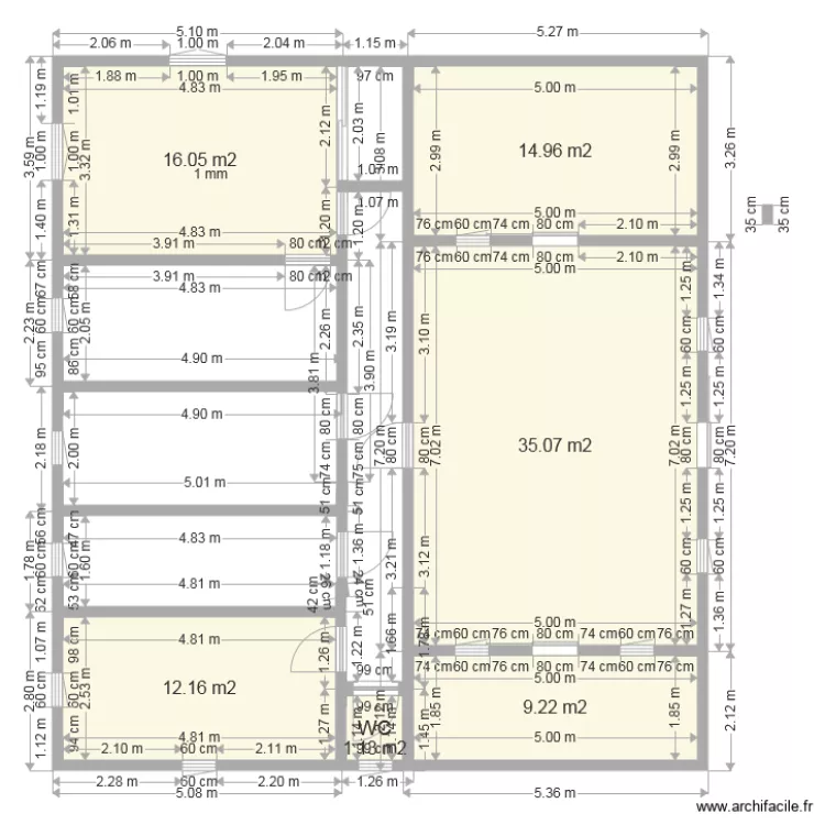 PLAN DE NOTRE MAISON 3. Plan de 