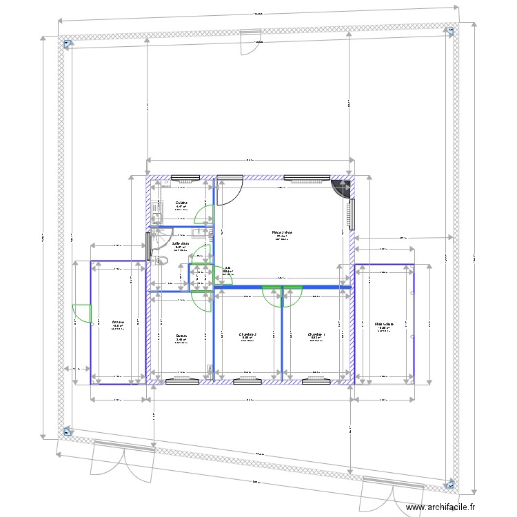 DAEMERS ETAT DES LIEUX exterieur. Plan de 0 pièce et 0 m2