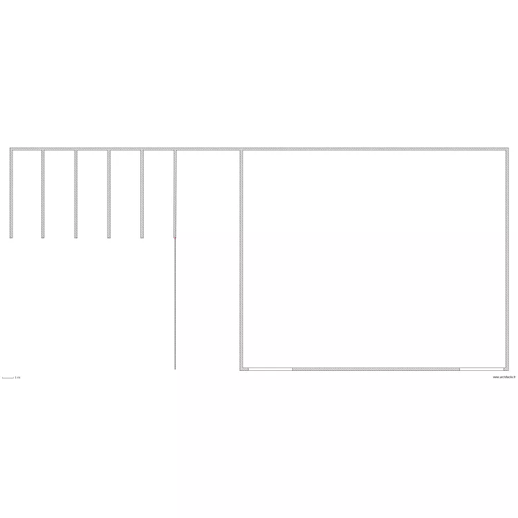 batiment ecolo. Plan de 