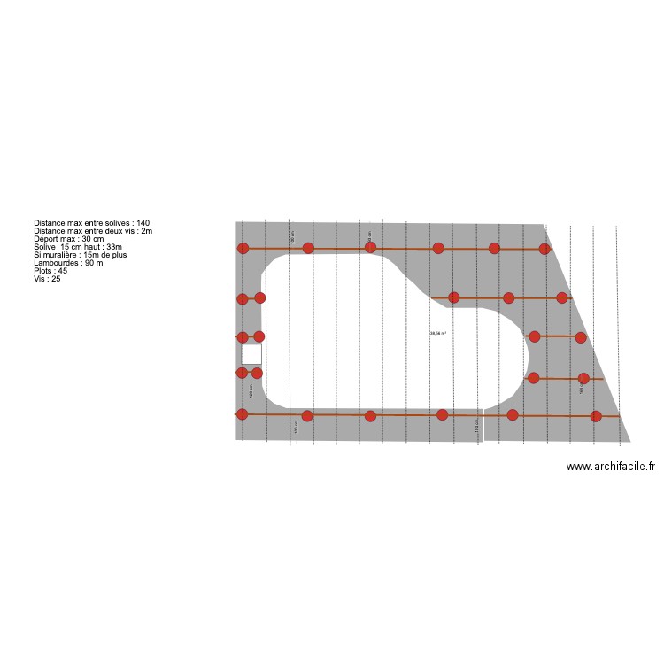 plancher piscine-2. Plan de 0 pièce et 0 m2