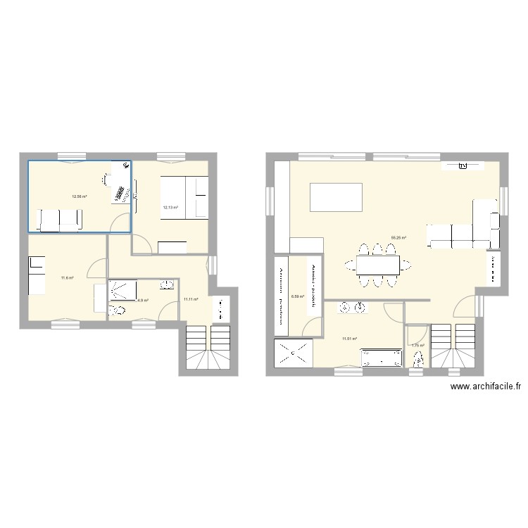 Maison Modif. Plan de 0 pièce et 0 m2