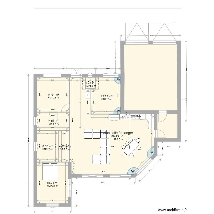 projet annie 4 bis . Plan de 0 pièce et 0 m2