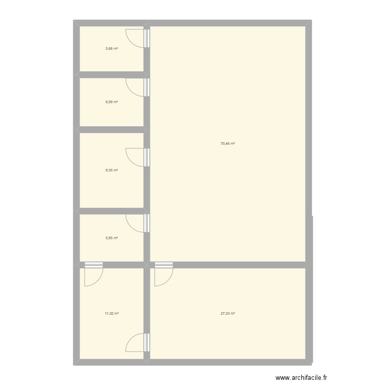 Bureau Colombe 1. Plan de 0 pièce et 0 m2