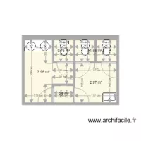 plan existant sanitaires Cosec Gruizza