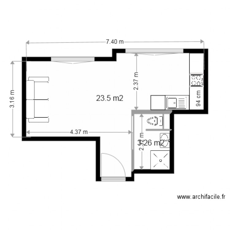 New Lot 101. Plan de 0 pièce et 0 m2