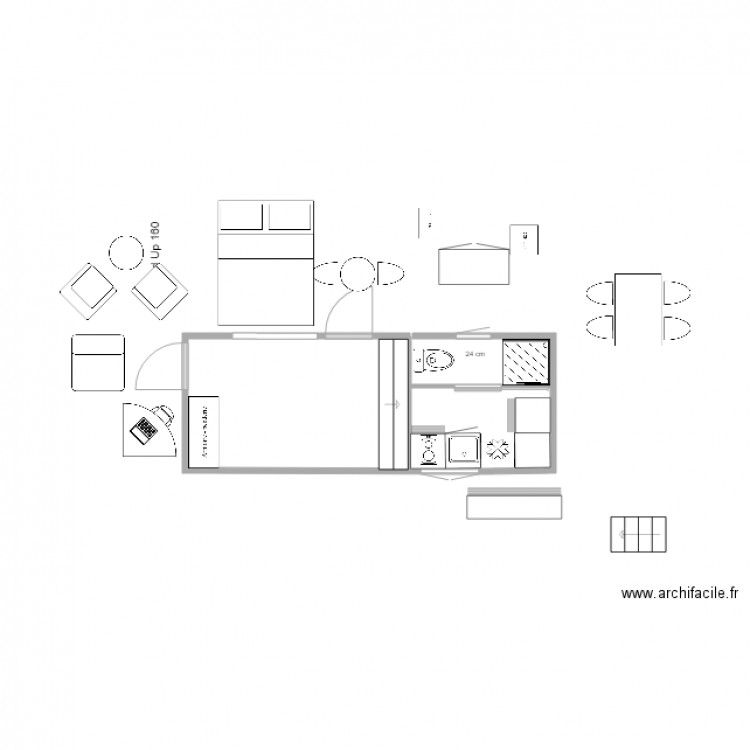Tiny 6 jour. Plan de 0 pièce et 0 m2