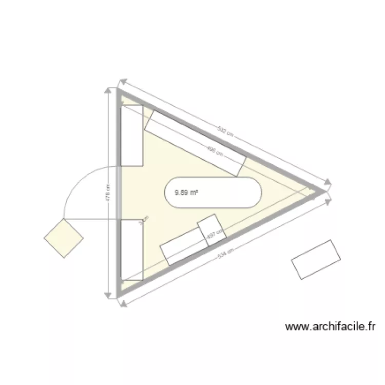 abri jardin. Plan de abri jardin. Plan de