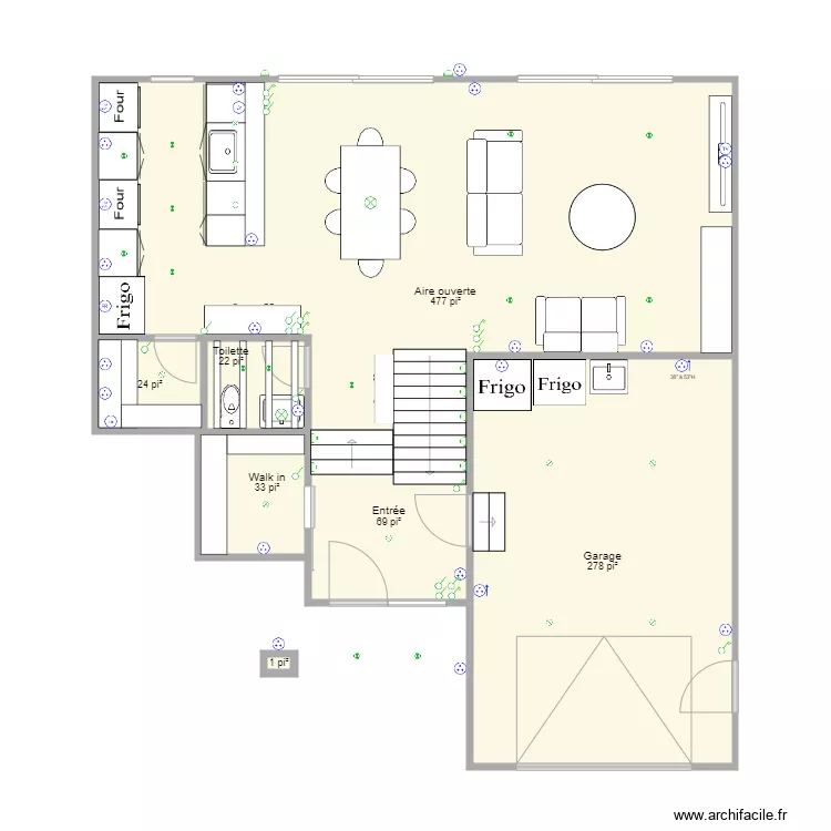 Rez de chaussée Madrigal juin 2021. Plan de Rez de chaussée Madrigal juin 2021. Plan de