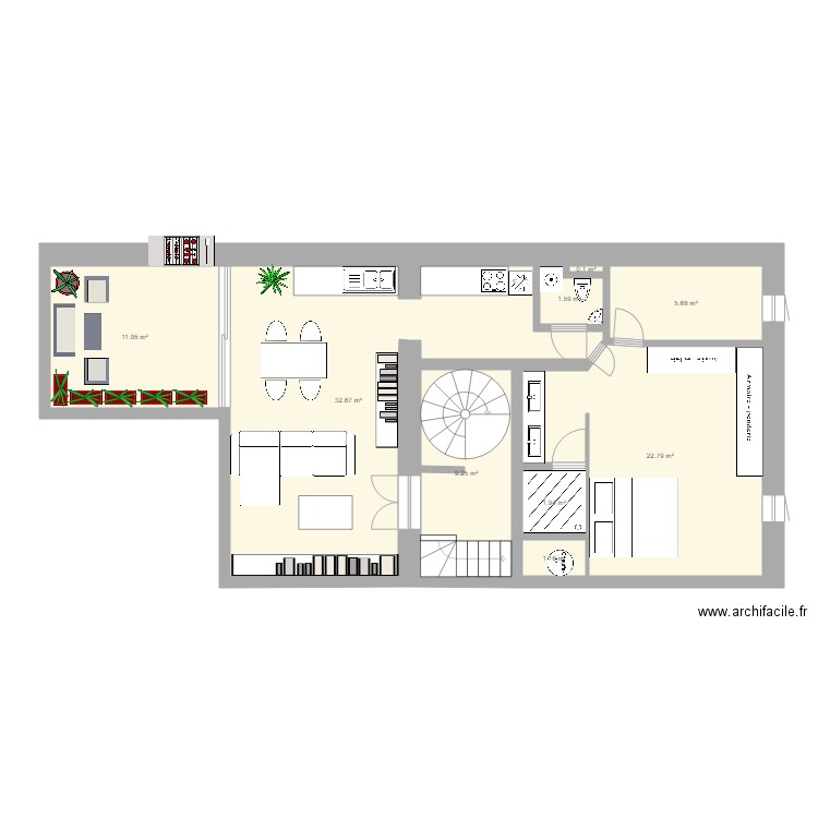 concorde 1er. Plan de 0 pièce et 0 m2