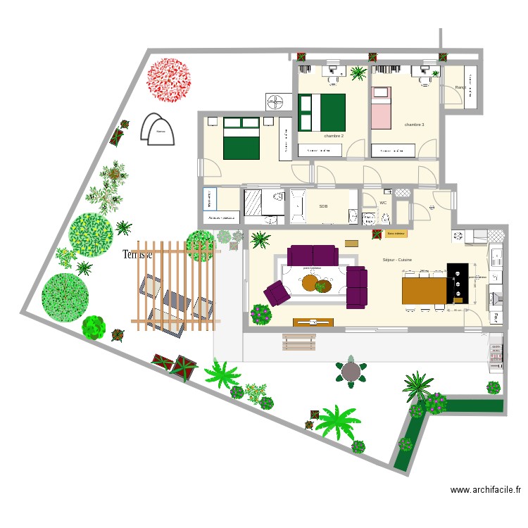 B32v3. Plan de 0 pièce et 0 m2