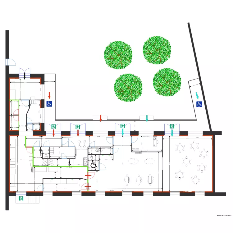 mallard 314. Plan de 