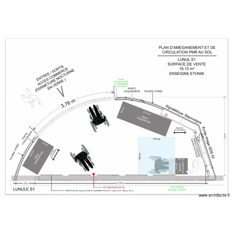 lunule s4. Plan de 0 pièce et 0 m2