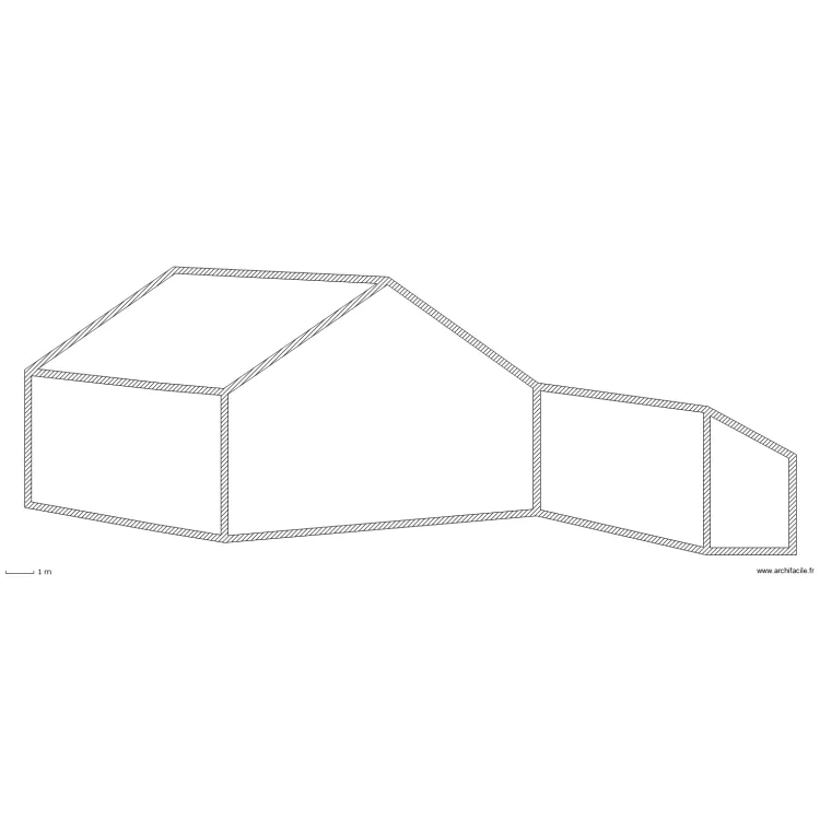 maison projet. Plan de 