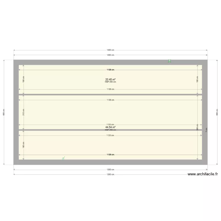 Marcq 78 1er &eacute;tage surface. Plan de 