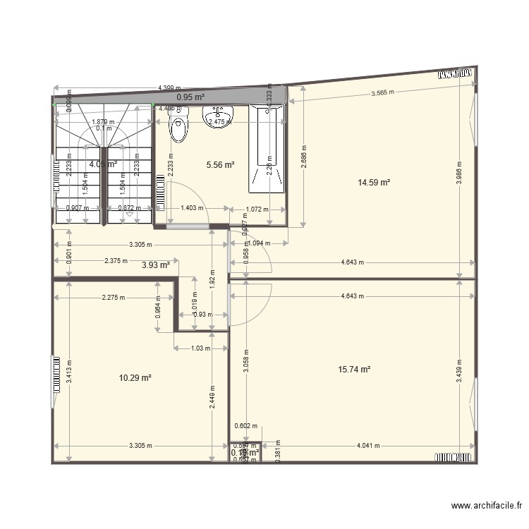 bennecourt 1er. Plan de 0 pièce et 0 m2