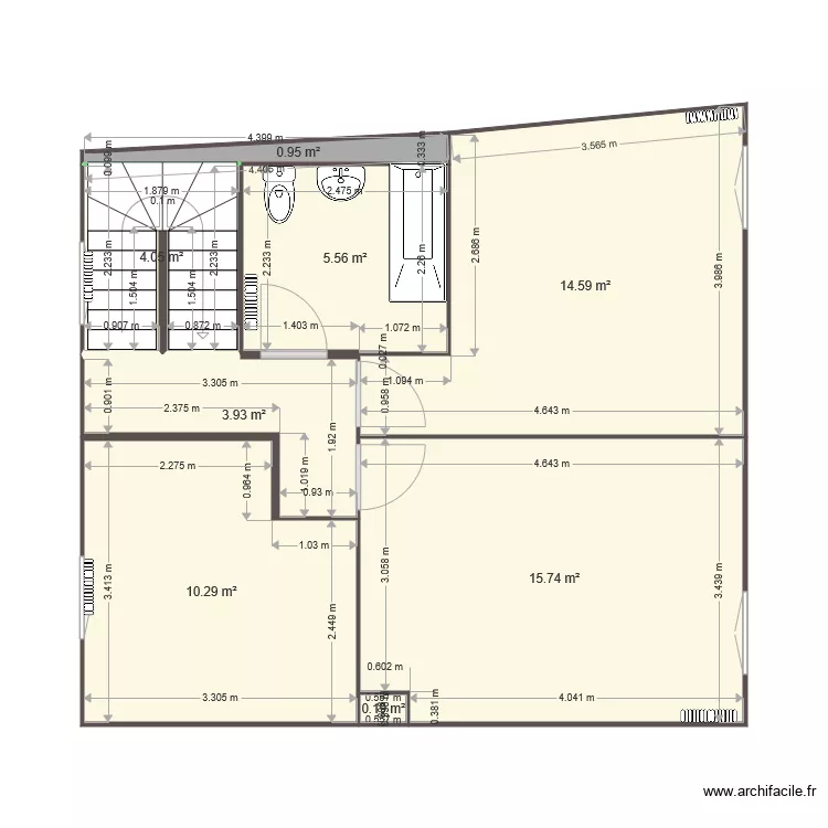 bennecourt 1er. Plan de 