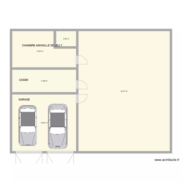 MAISON RDC. Plan de MAISON RDC. Plan de