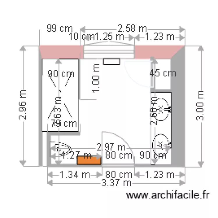 plan salle de bain 2. Plan de plan salle de bain 2. Plan de