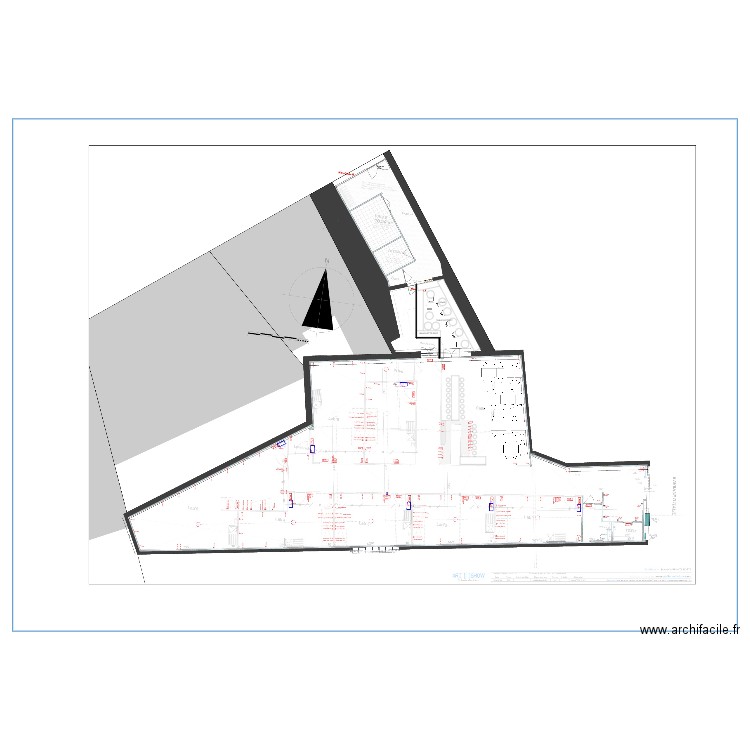 PLAN DE SALLE CLERMONT. Plan de 0 pièce et 0 m2