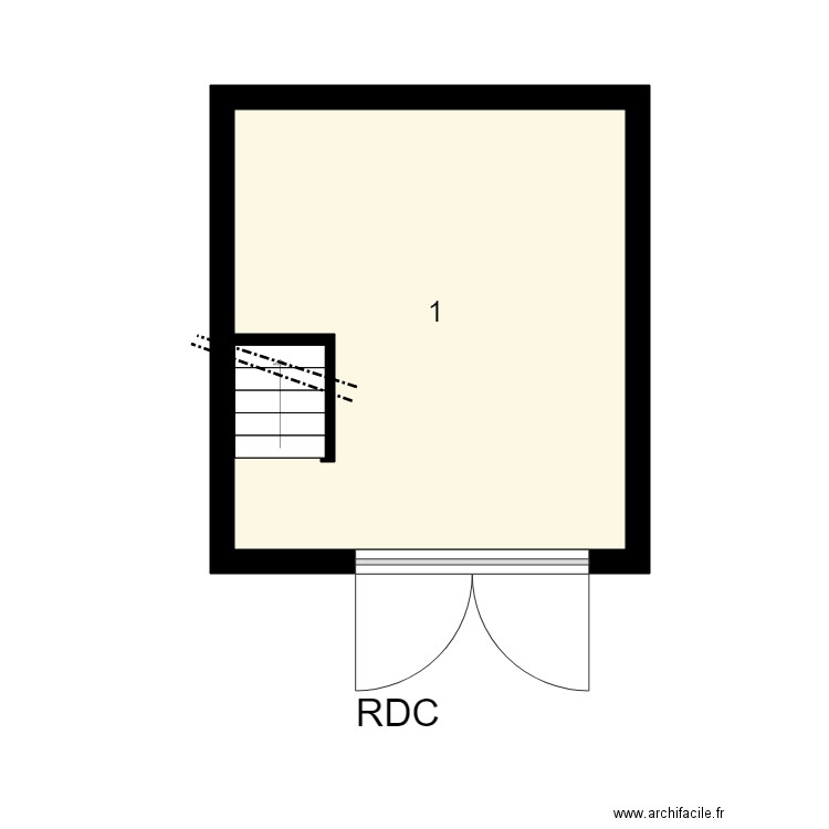 184701 ETIENNE Garage. Plan de 0 pièce et 0 m2