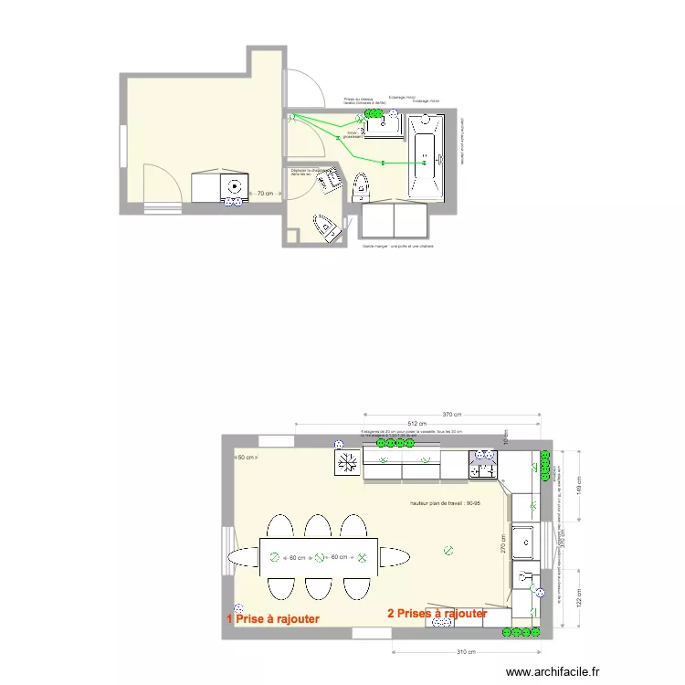 Lorraine Cuisine IKEA. Plan de 