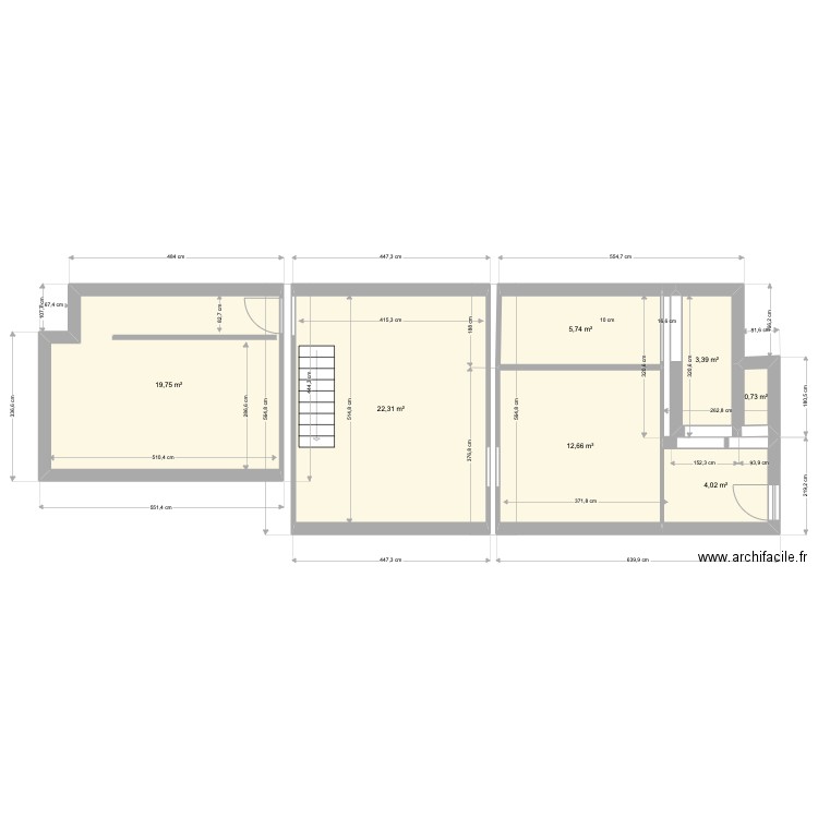 geoffroy2. Plan de 7 pièces et 69 m2