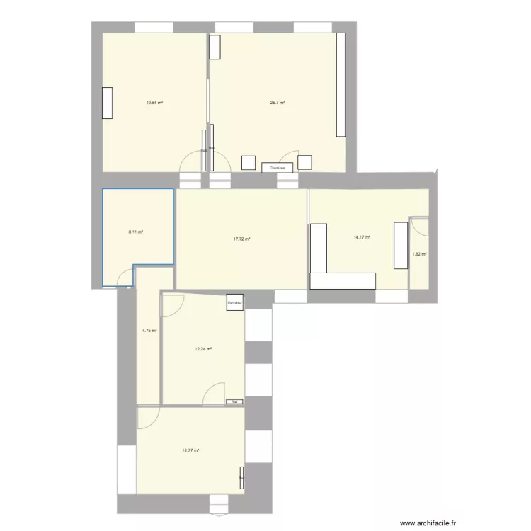Notre appart 5. Plan de Notre appart 5. Plan de