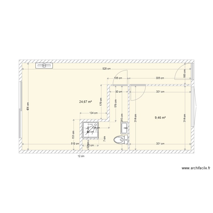 MARTIN V2. Plan de 0 pièce et 0 m2