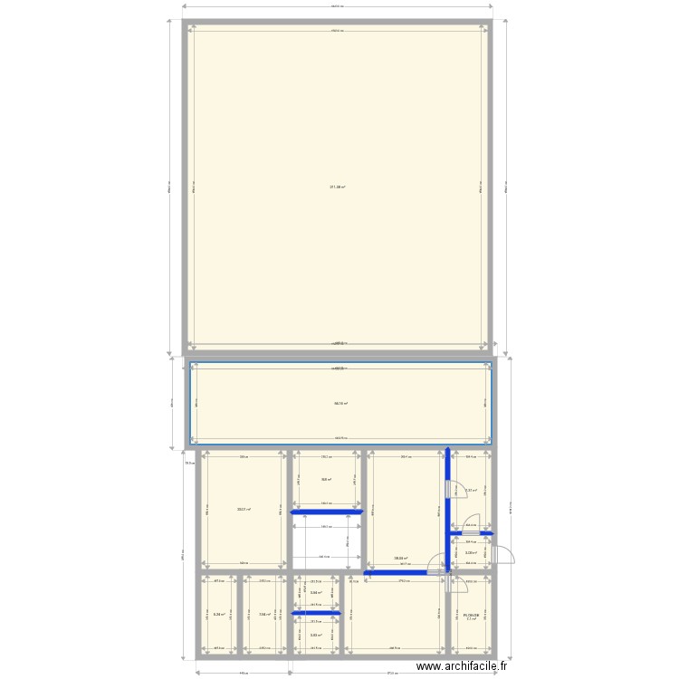 MODIF LABO. Plan de 0 pièce et 0 m2