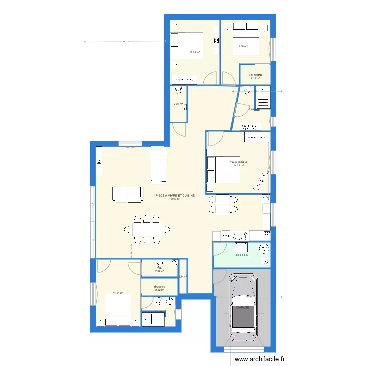 nllr maison. Plan de 