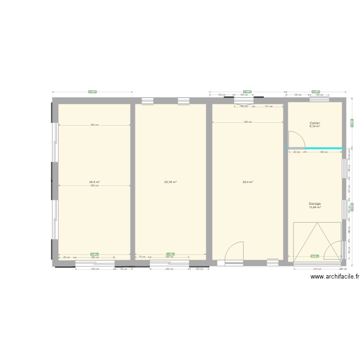 Bransat La Roche. Plan de 0 pièce et 0 m2
