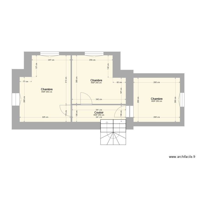 etage actuel. Plan de 0 pièce et 0 m2