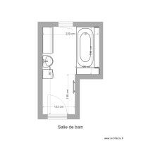 Plan sdb BERTHOLIN avant travaux