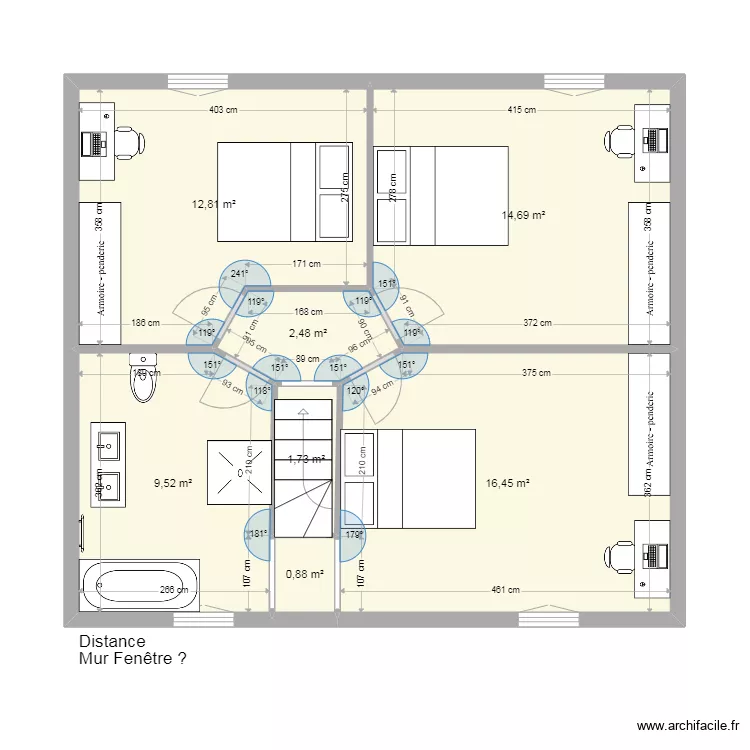 Maison haut 1. Plan de Maison haut 1. Plan de