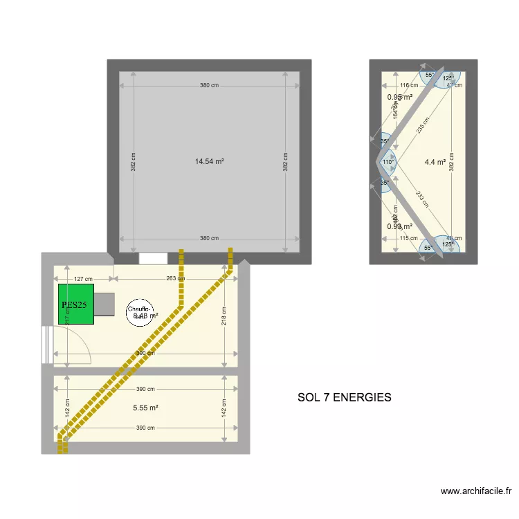 Daviet. Plan de 