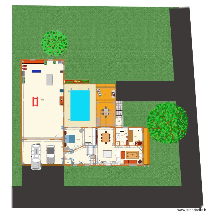 yves maison. Plan de 0 pièce et 0 m2