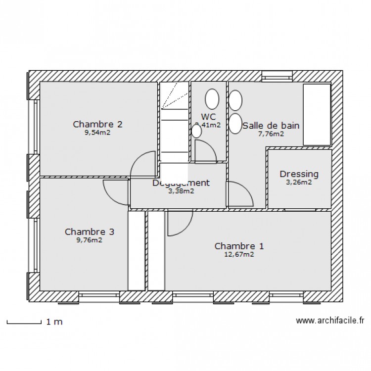 Projet DAVIS N1. Plan de 0 pièce et 0 m2