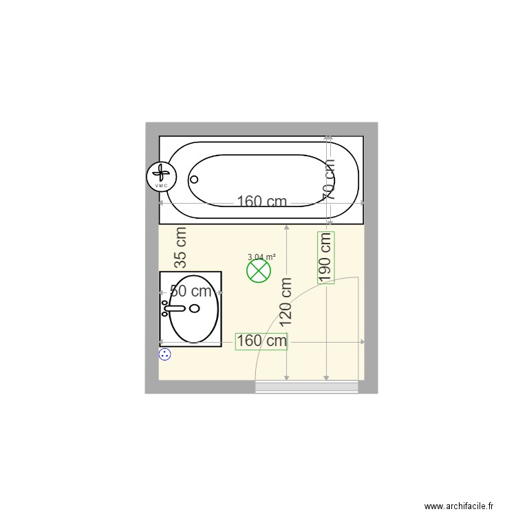 coquet. Plan de 0 pièce et 0 m2