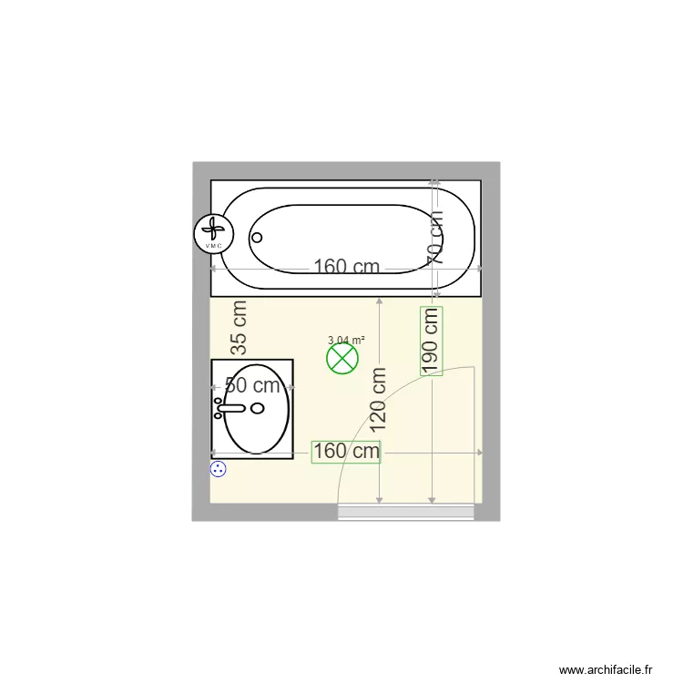coquet. Plan de coquet. Plan de
