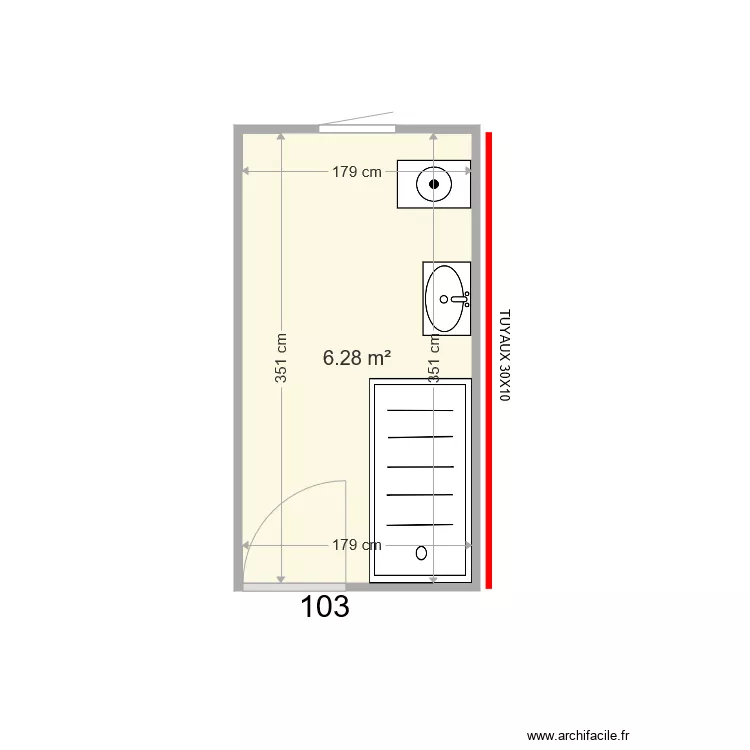 LUCAS SUZANNE . Plan de 
