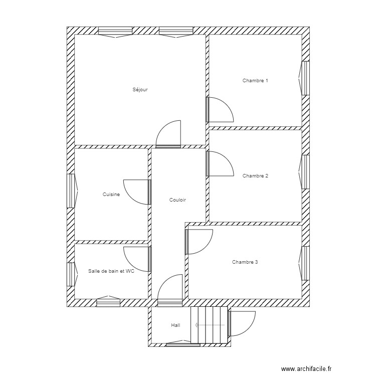 Grain. Plan de 0 pièce et 0 m2