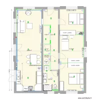 appart arlacbaignoire et petite douche cuisinefenetres plus