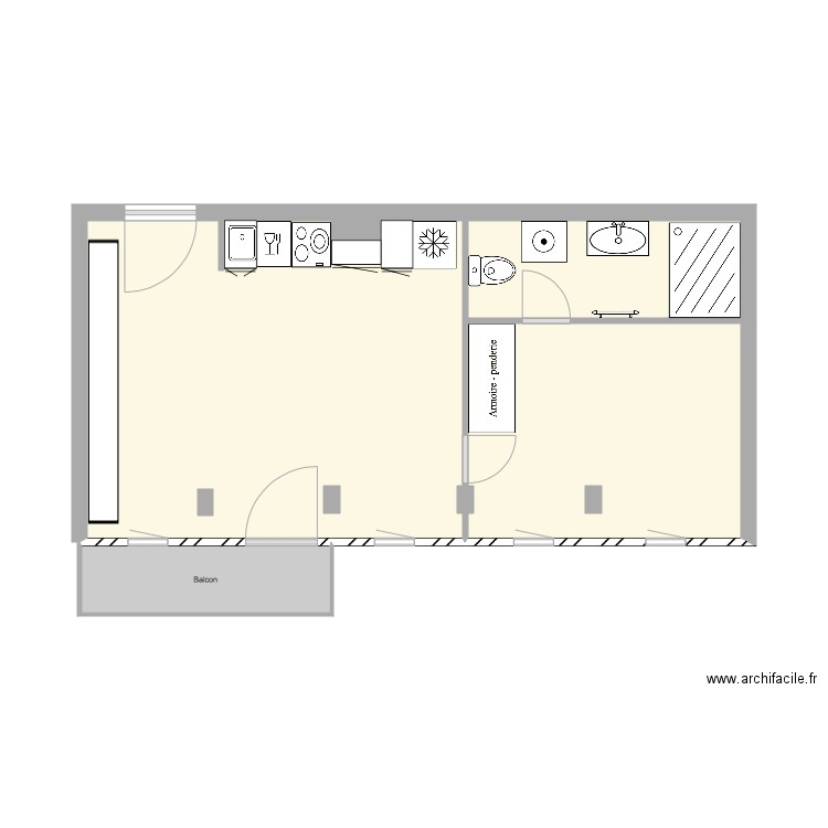 A702 PLAN DEFINITIF VIDE. Plan de 0 pièce et 0 m2