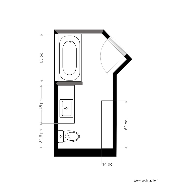 dupperon eben. Plan de 0 pièce et 0 m2