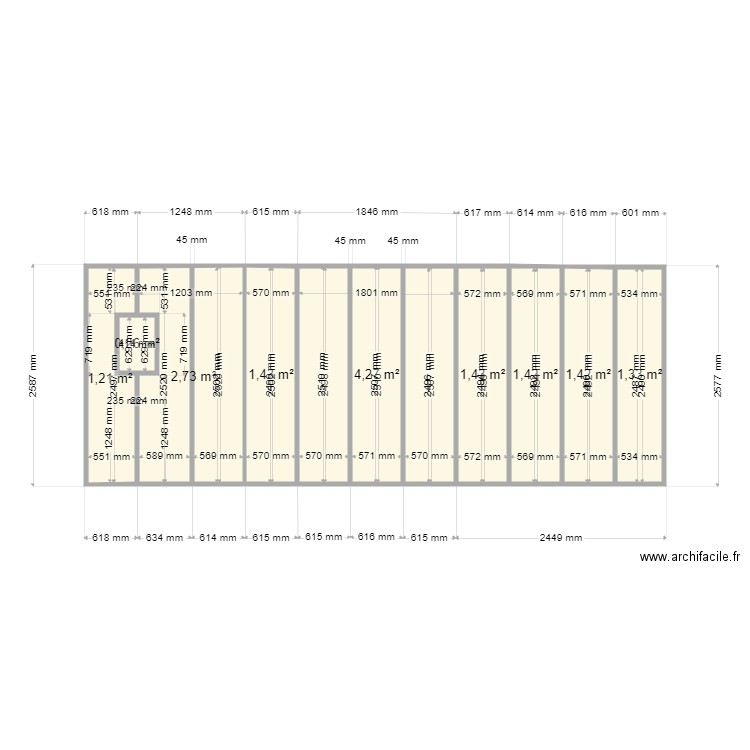 ferme 4. Plan de 0 pièce et 0 m2