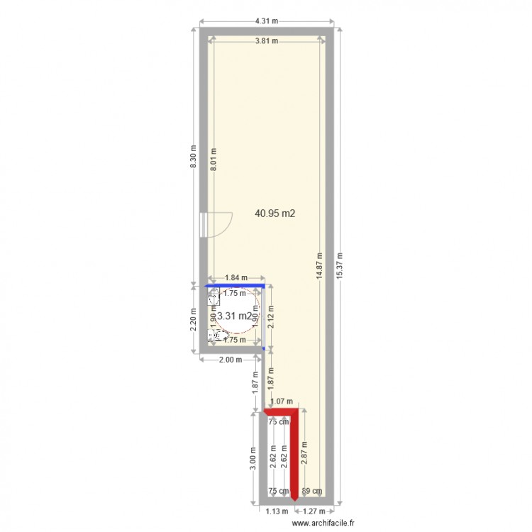 café du centre GALLICIAN. Plan de 0 pièce et 0 m2