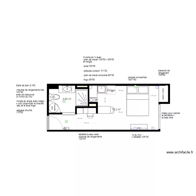 version 2 bis le millenium. Plan de 